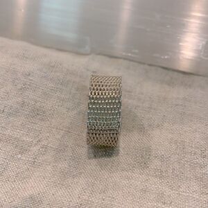 Chain Link Sterling Silver Band